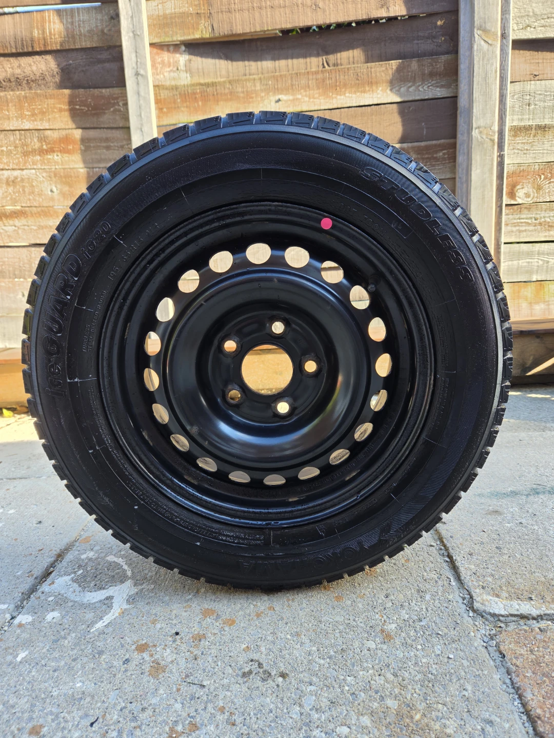 Set of 4 Yokohama Winter Tires with Rims