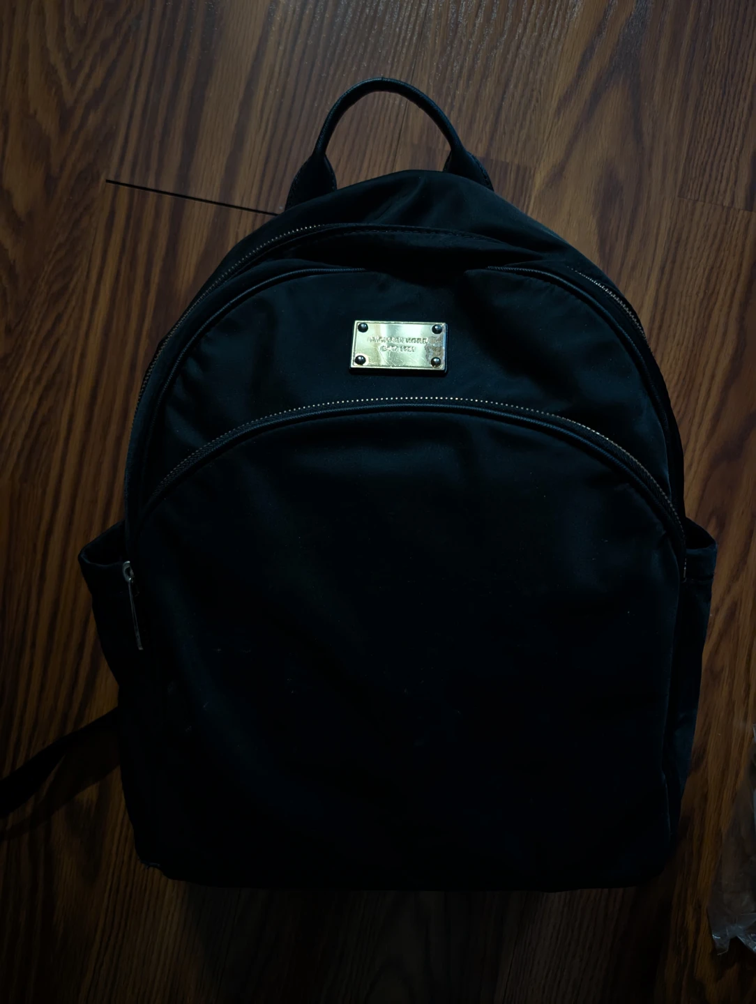 Michael Kors Black Nylon Backpack