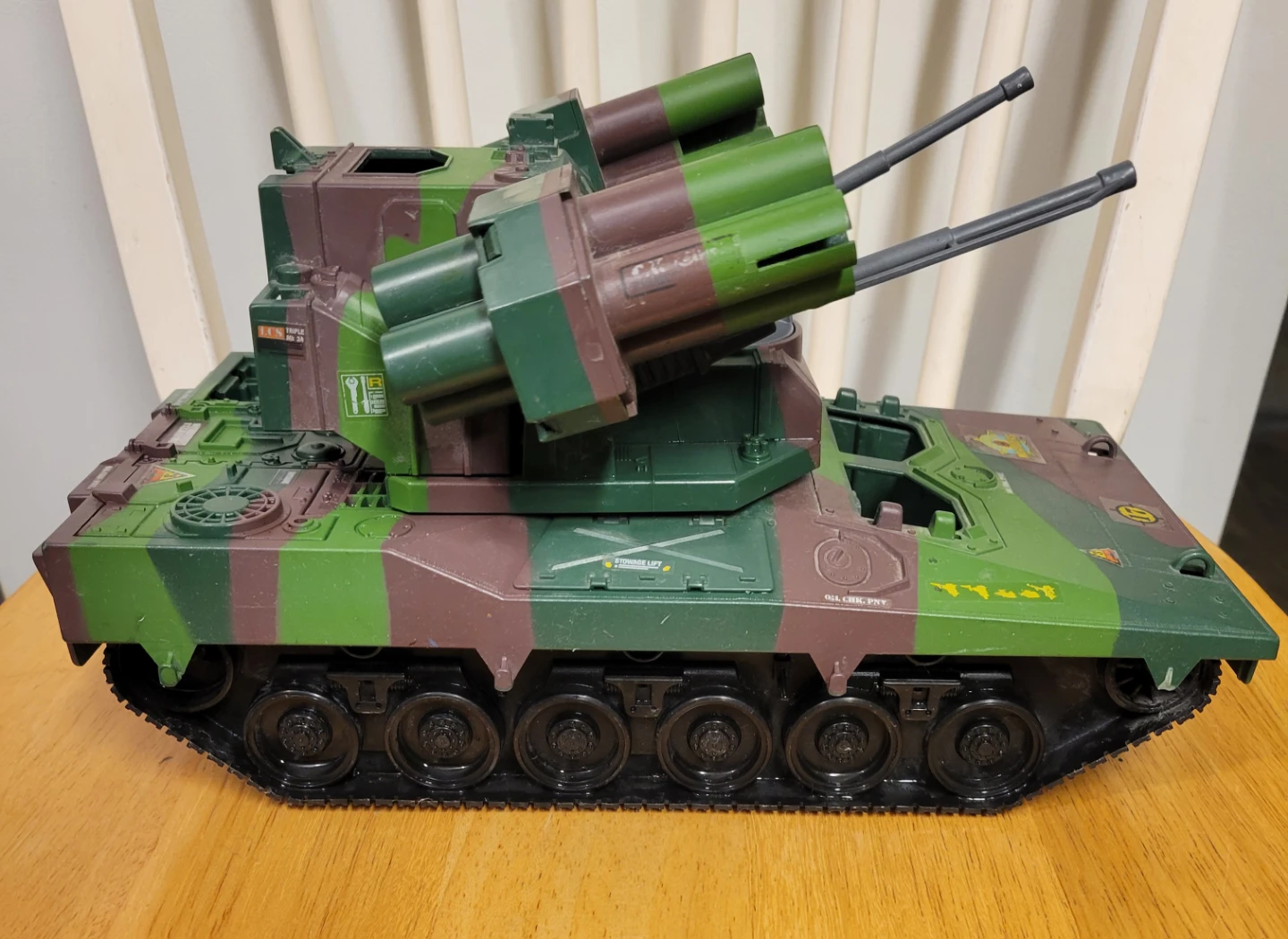 Vintage 1989  G.I. Joe Slaughter's Marauders Equalizer Tank - photo 2
