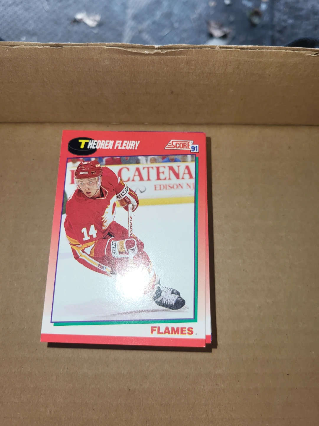 Score 91 hockey cards