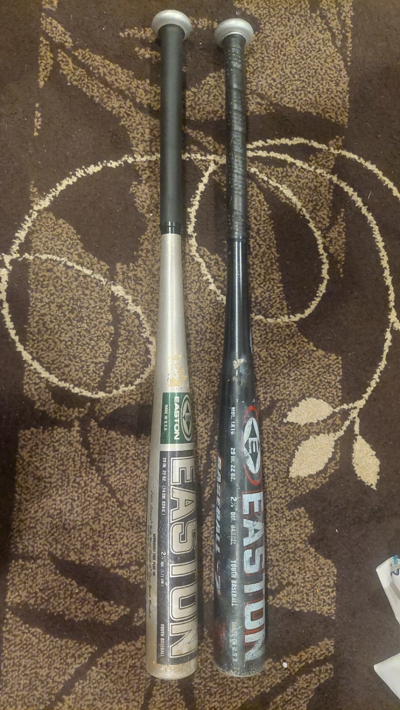 2 Easton Youth Baseball Bats - photo 2