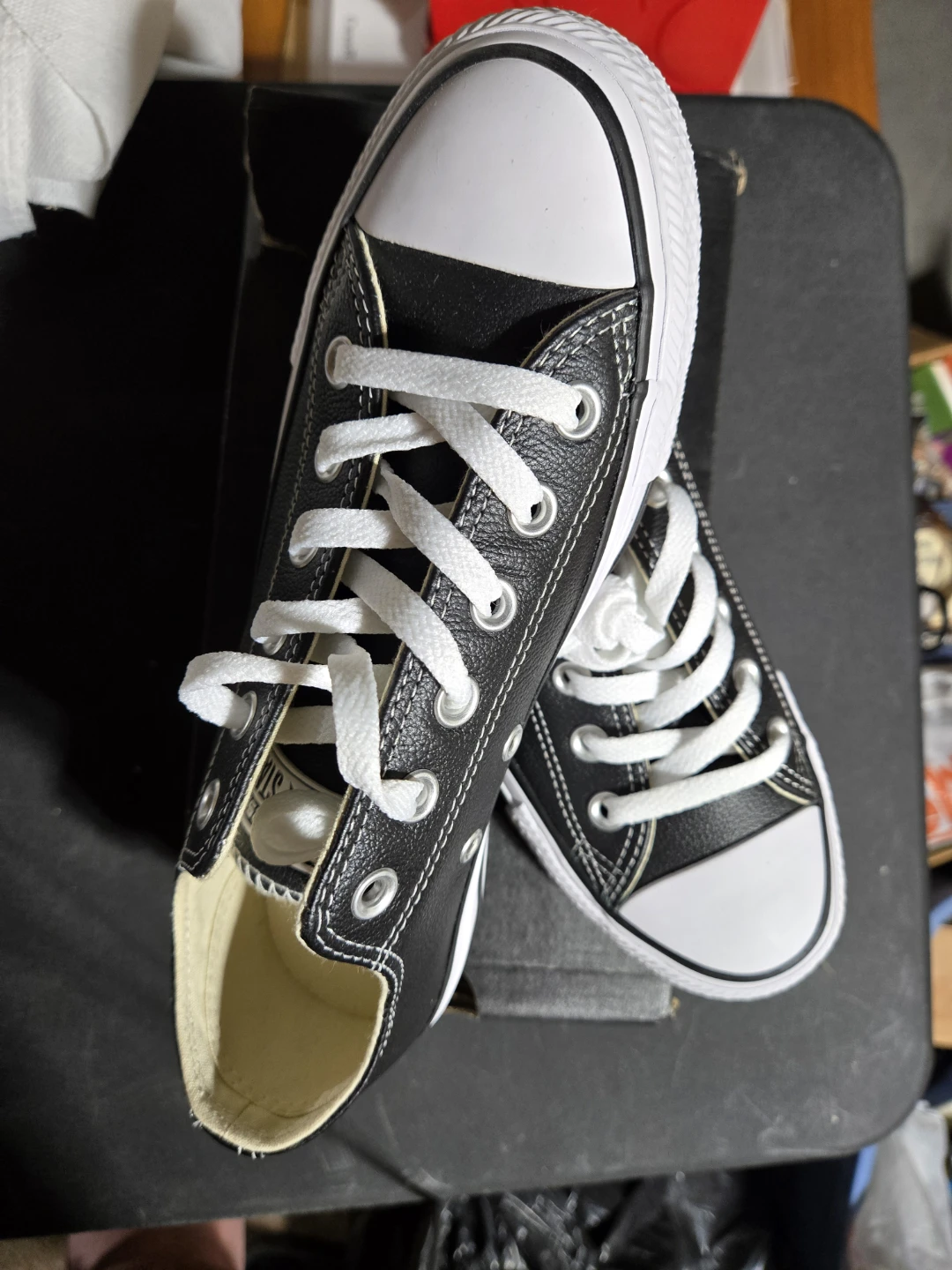 Converse Chuck Taylor All Star Leather Low Top Shoes