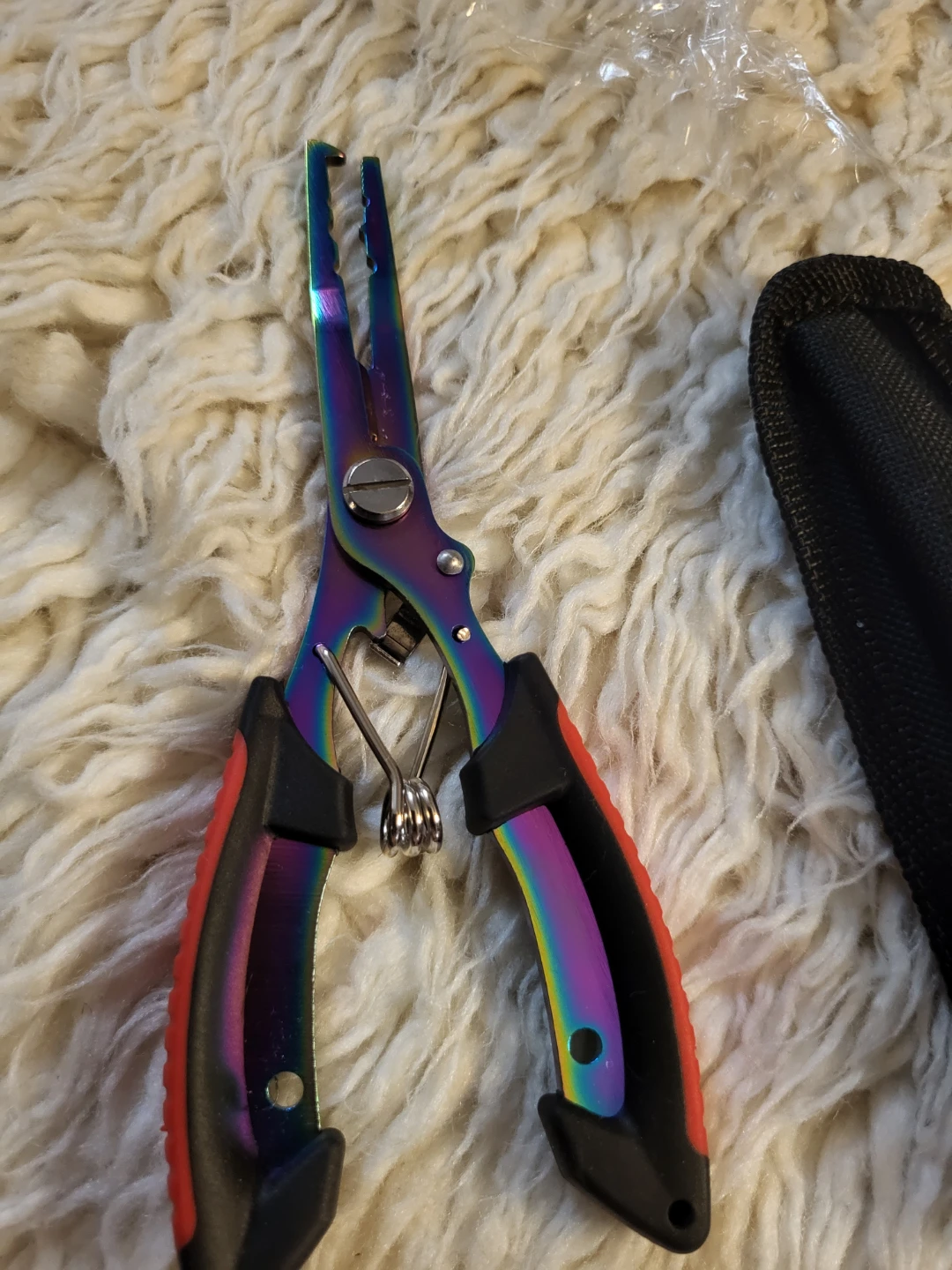 Rainbow Fishing Pliers with Sheath 🏈 - photo 2