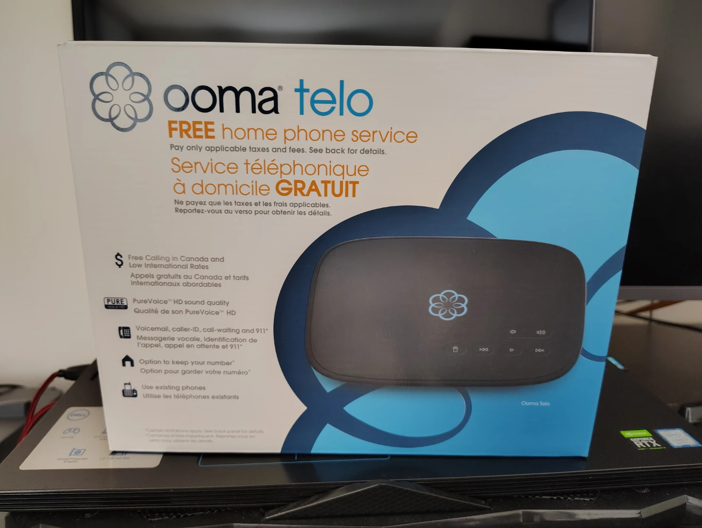 Ooma Telo Home Phone Service Device