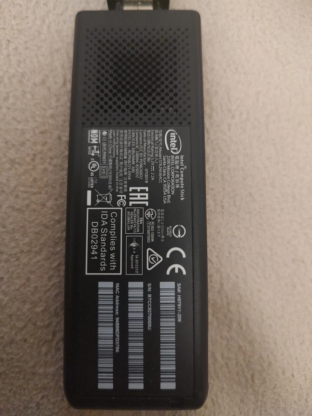 Intel Compute Stick STK2M364CC - photo 2