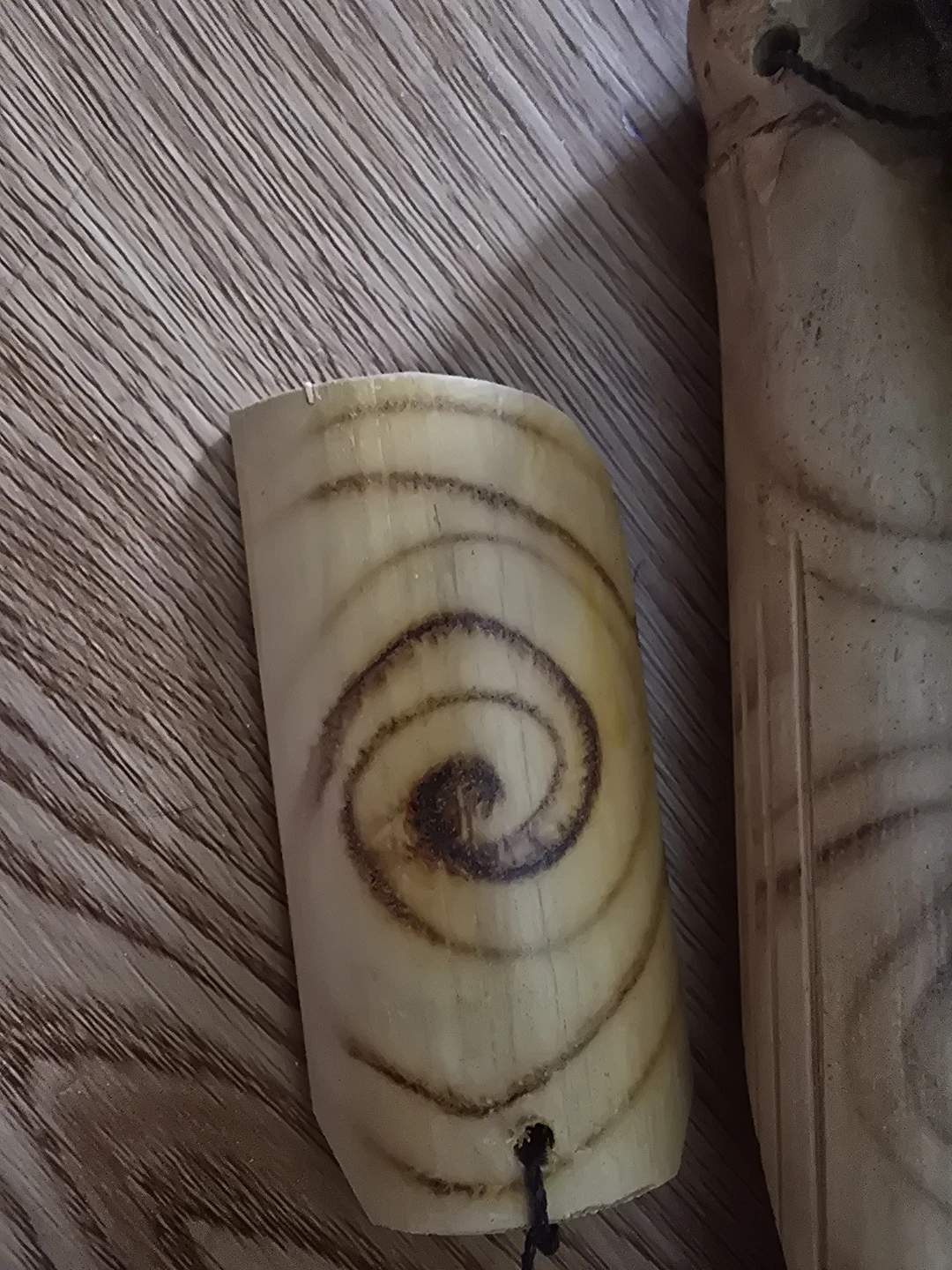 Bamboo and Coconut Shell Wind Chime - photo 4