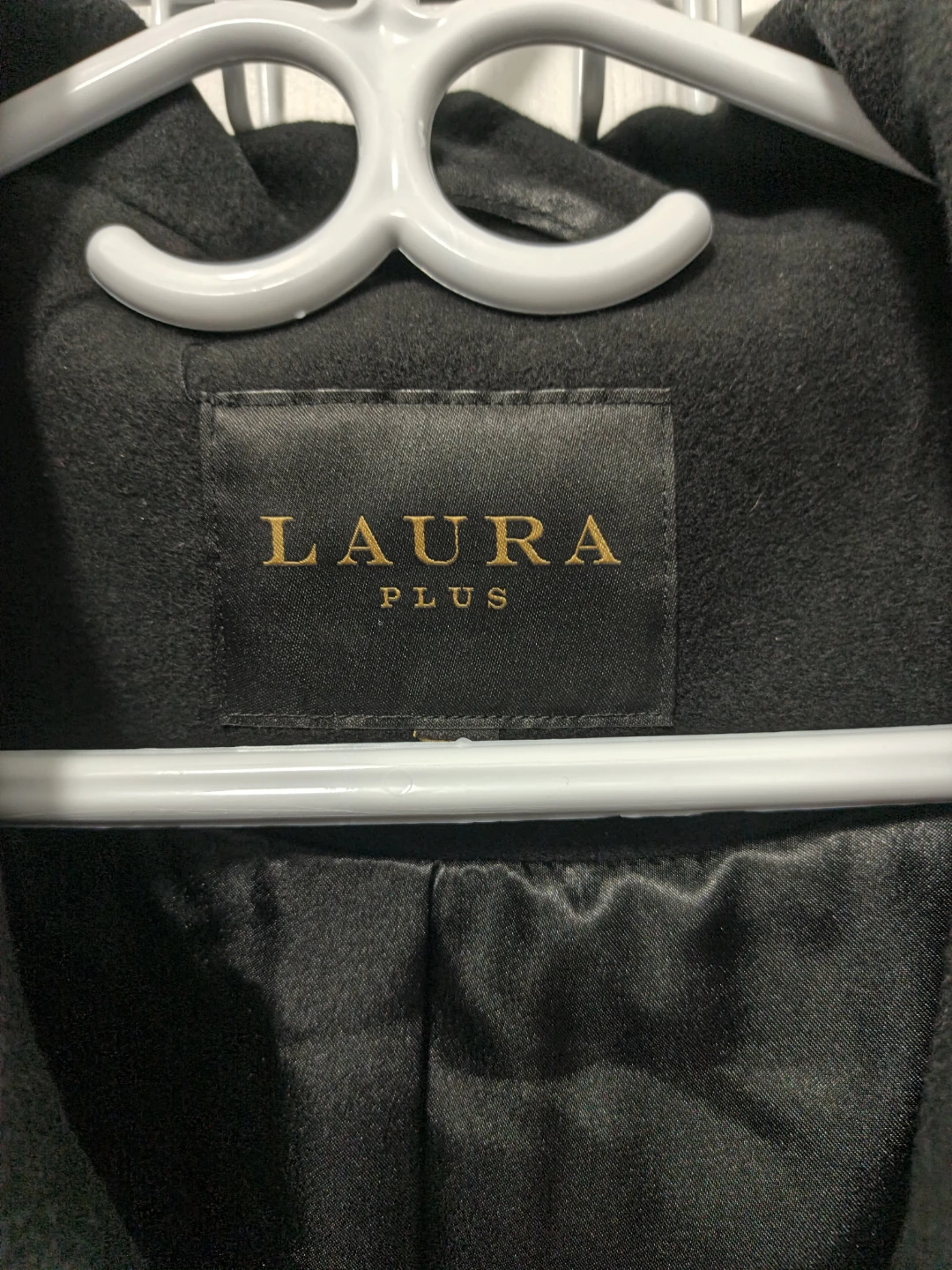 Laura Plus Black Wool-Blend Coat - photo 3