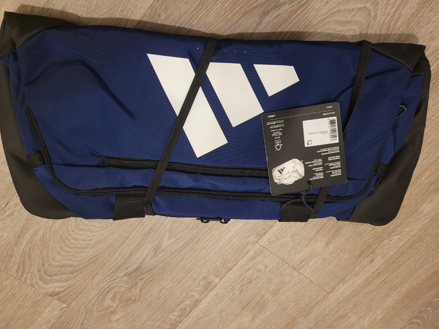Adidas Defender Duffel Bag - Navy Blue