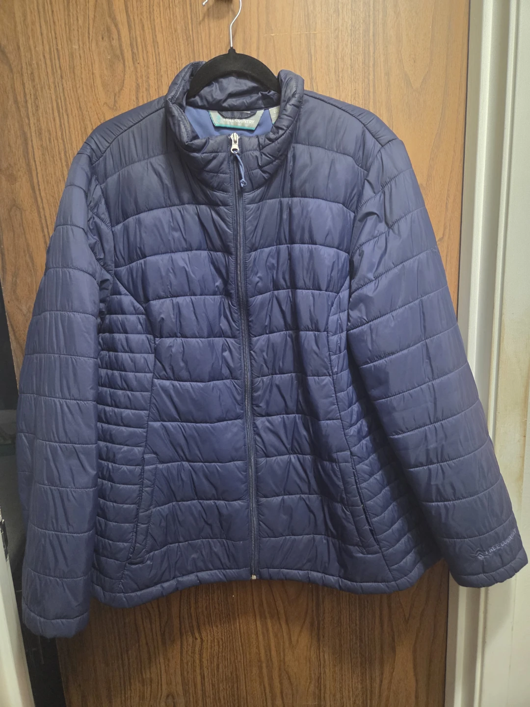 Free Country Quilted Jacket Blue