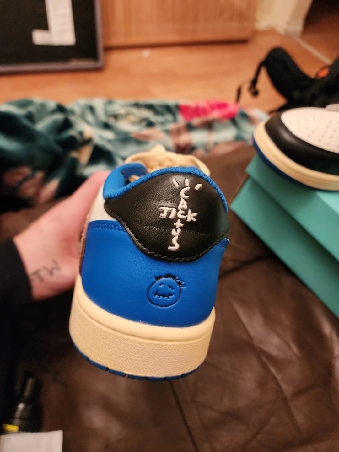 Nike x Travis Scott Fragment Air Jordan 1 Low