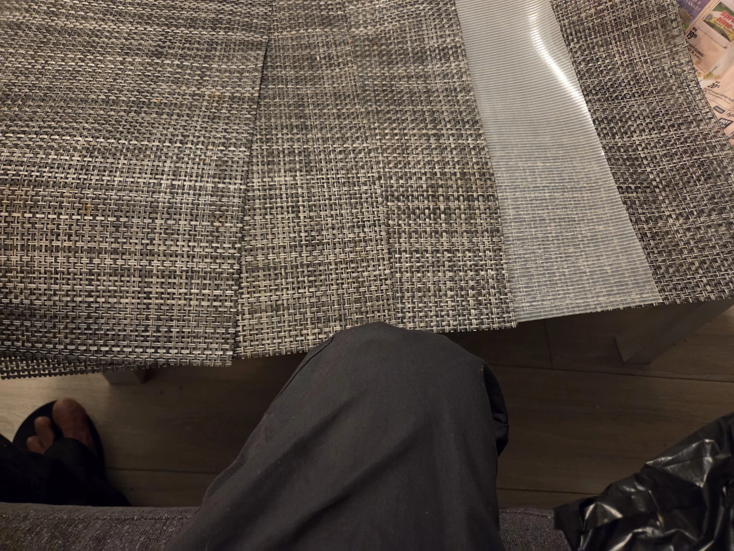 Woven Grey Placemats - photo 2