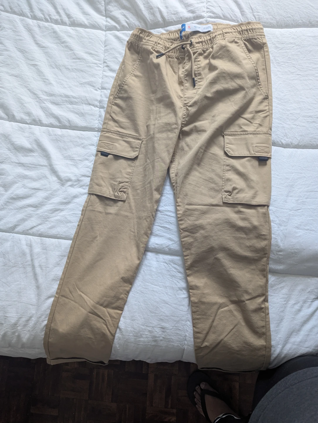 Old Navy Tan Cargo Pants Boys Size 7