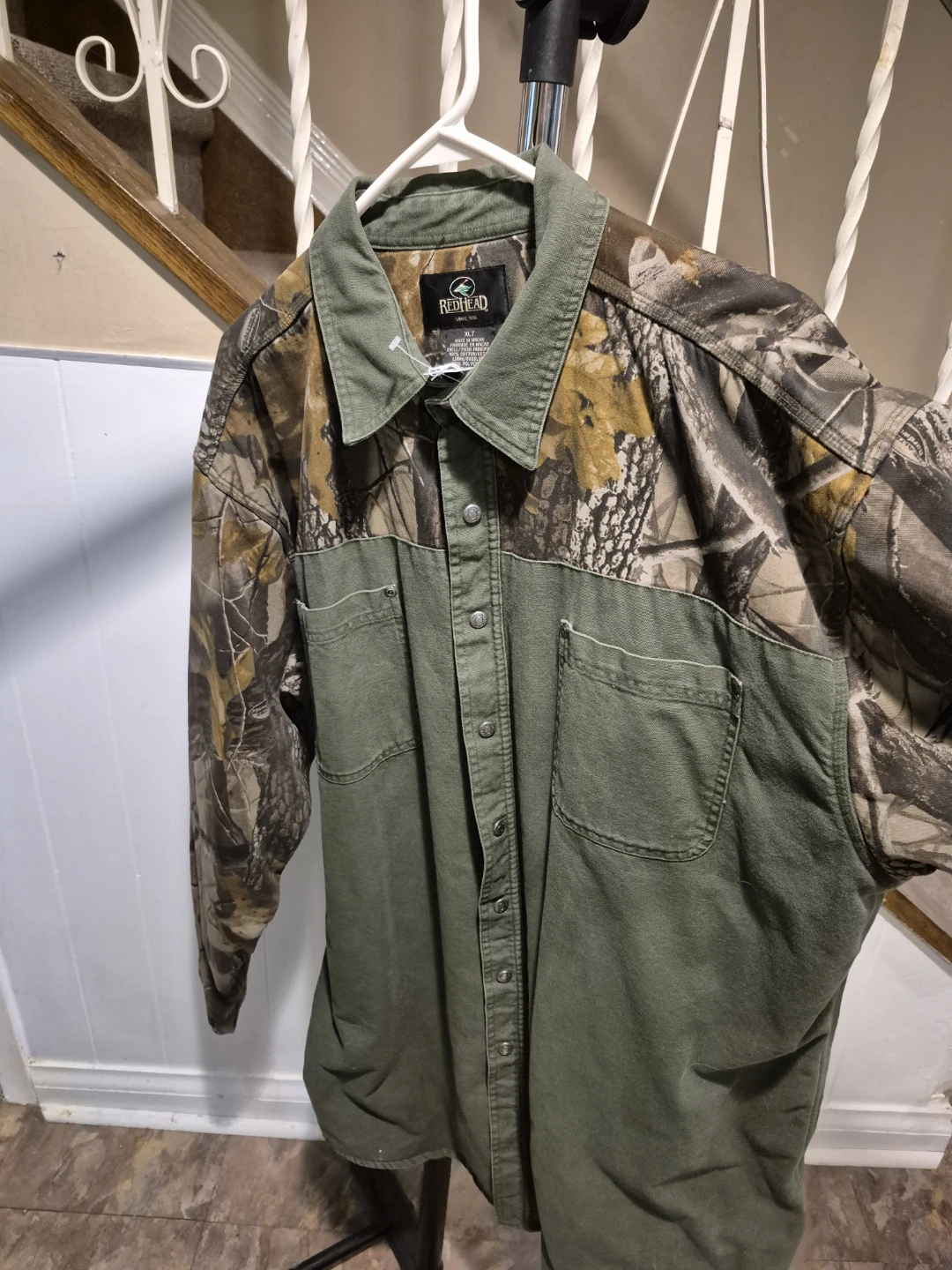 Two RedHead Flannel/ fleece  Lined Shirts price per each
