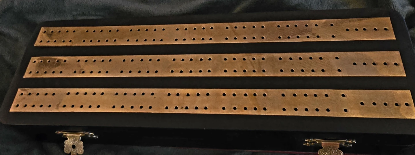 Cribbage Board Set with Bicycle Playing Cards