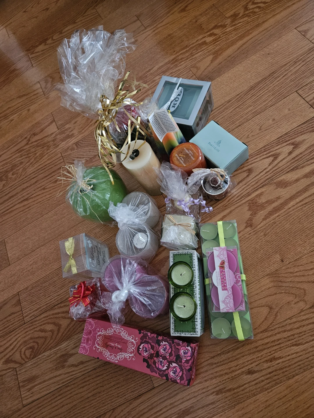 Assorted Scented Candles and Holders Bundle
