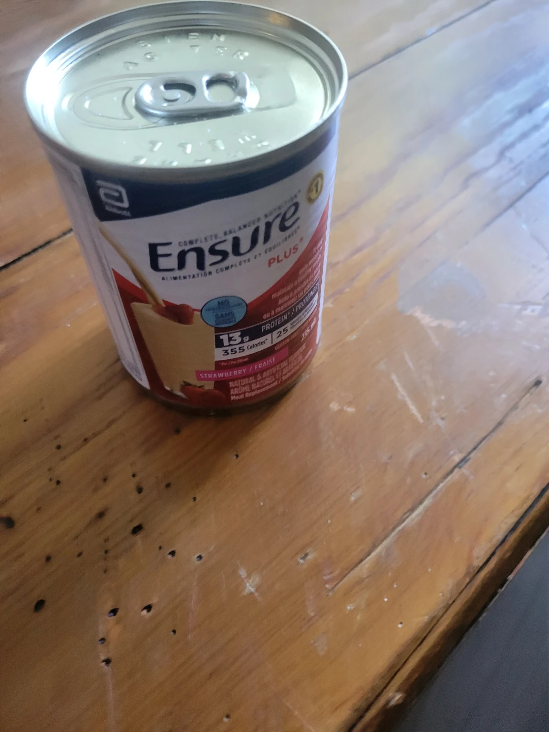 Ensure Plus Strawberry Meal Replacement