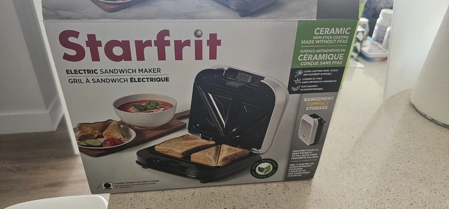 Starfrit Electric Sandwich Maker - photo 3