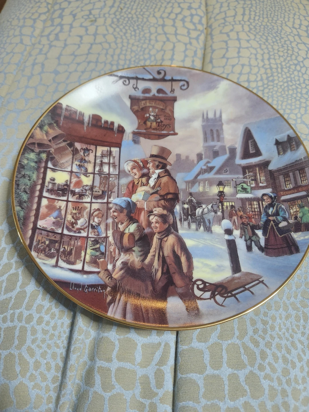 W.S. George The Toy Store Collector Plate