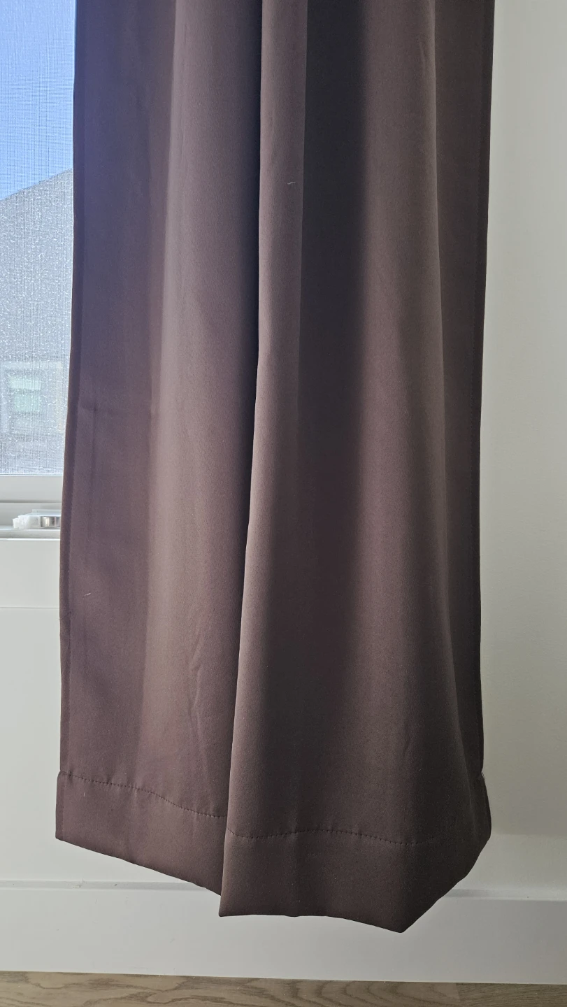 Dark Brown Blackout Curtains - photo 3
