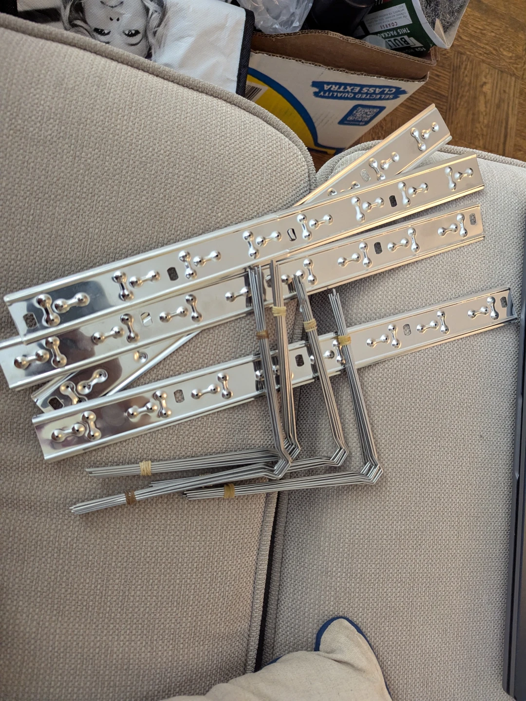 Stainless steel bird spikes