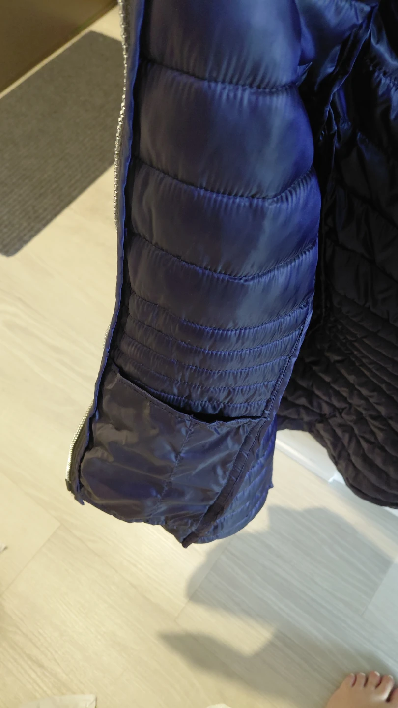 Madeleine Quilted Jacket Navy - photo 5