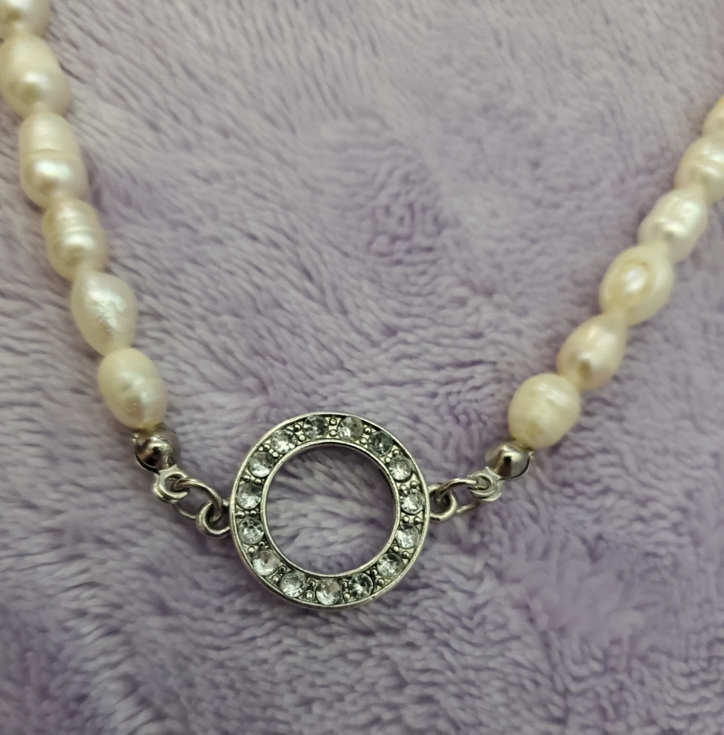 Genuine 16 Inch Freshwater Baroque Pearl Necklace - photo 4