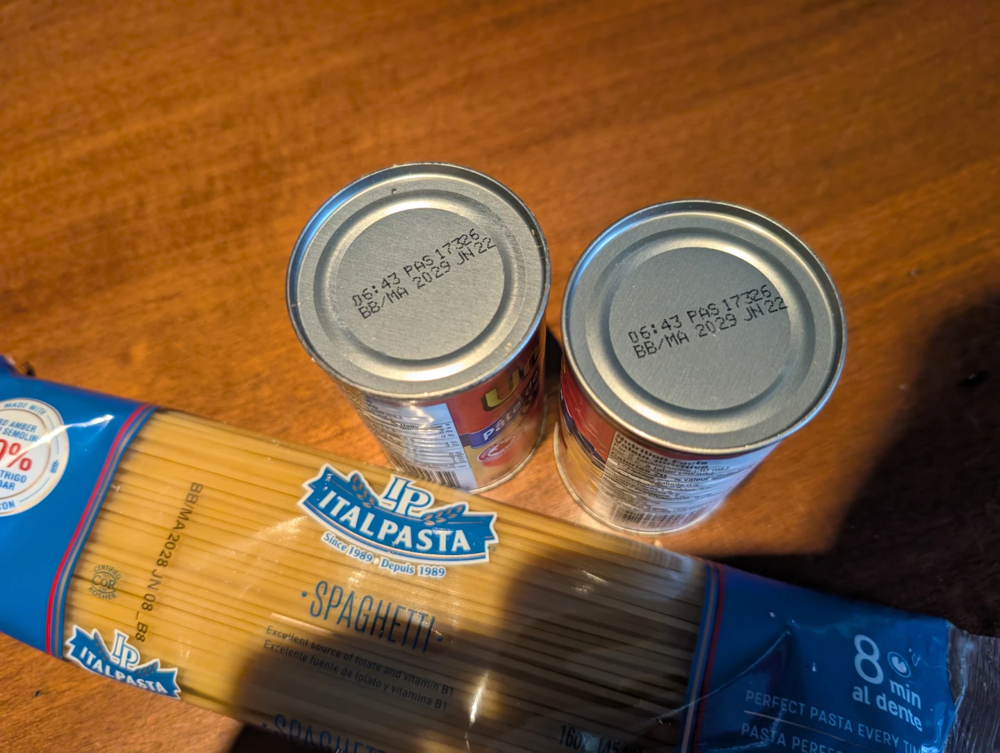 Italpasta Spaghetti and Unico Tomato Paste - photo 2