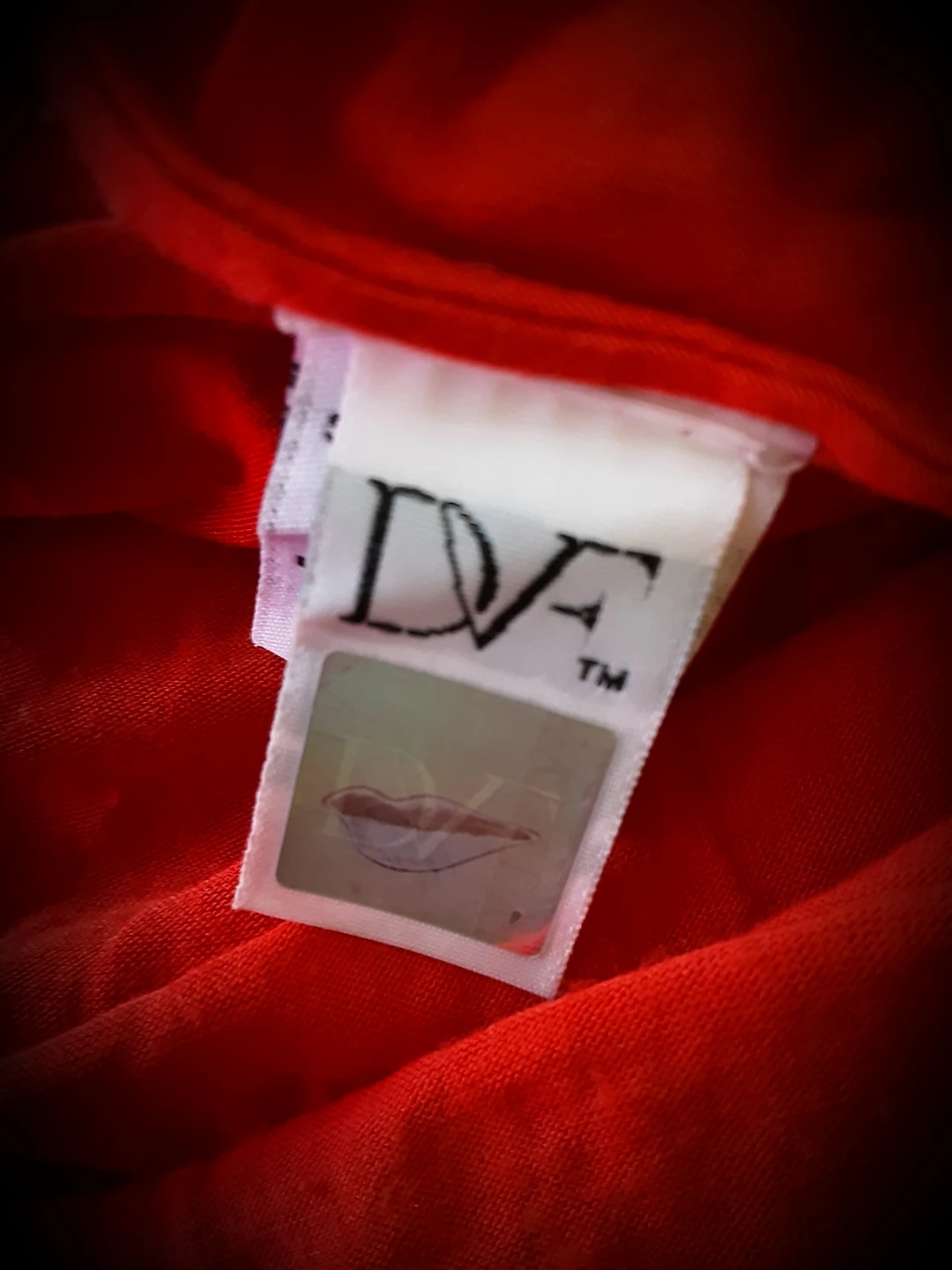 Diane von Furstenberg DVF Red Macrame Tank Dress - photo 5