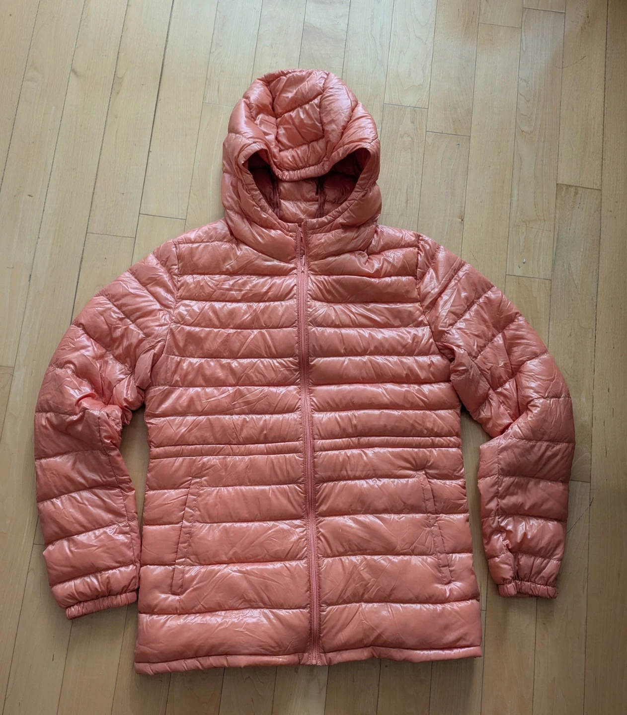 Uniqlo Women's Light Down Hooded Jacket