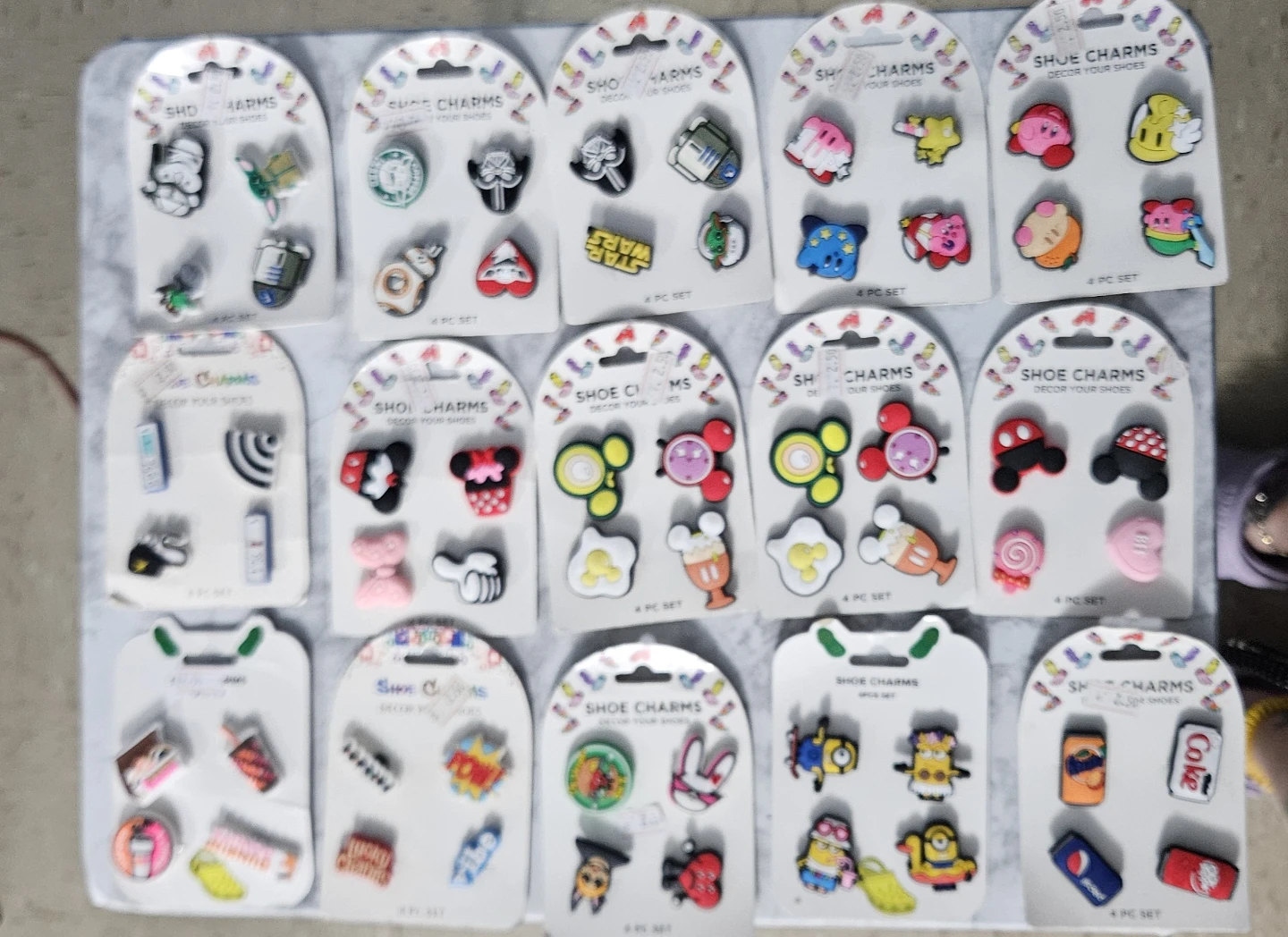 Jibbitz Croc Charms Variety Pack. $2.50 Each