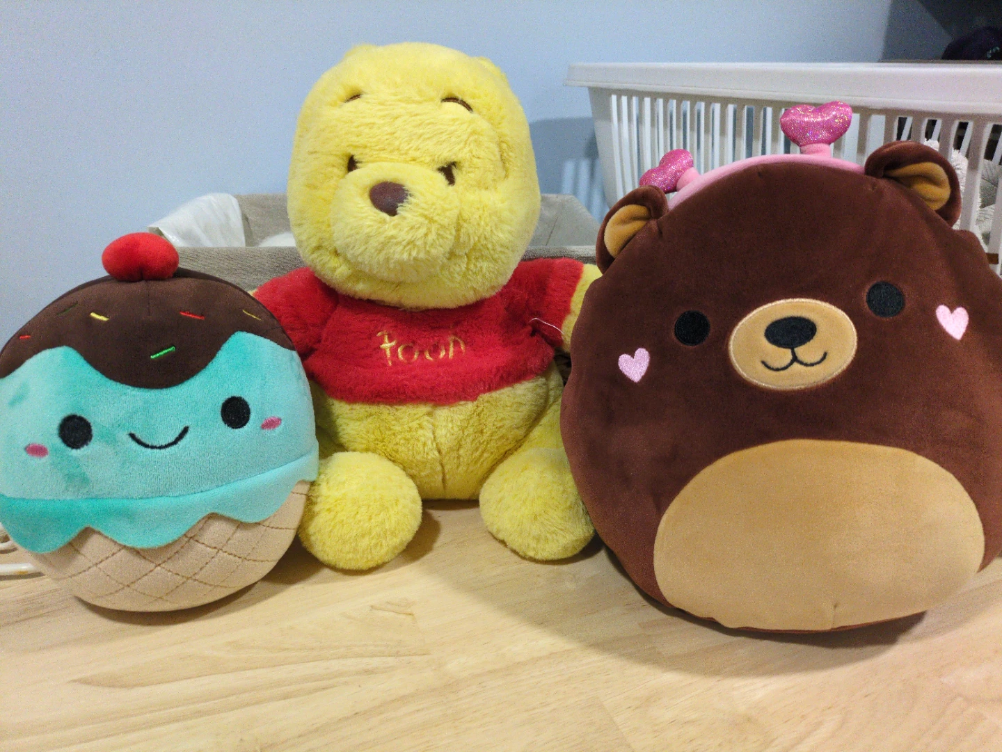 Free with purchase: Set of 3 Plush Toys