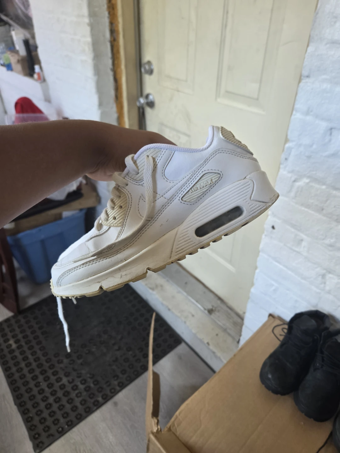Nike Air Max 90 White Sneakers - photo 2