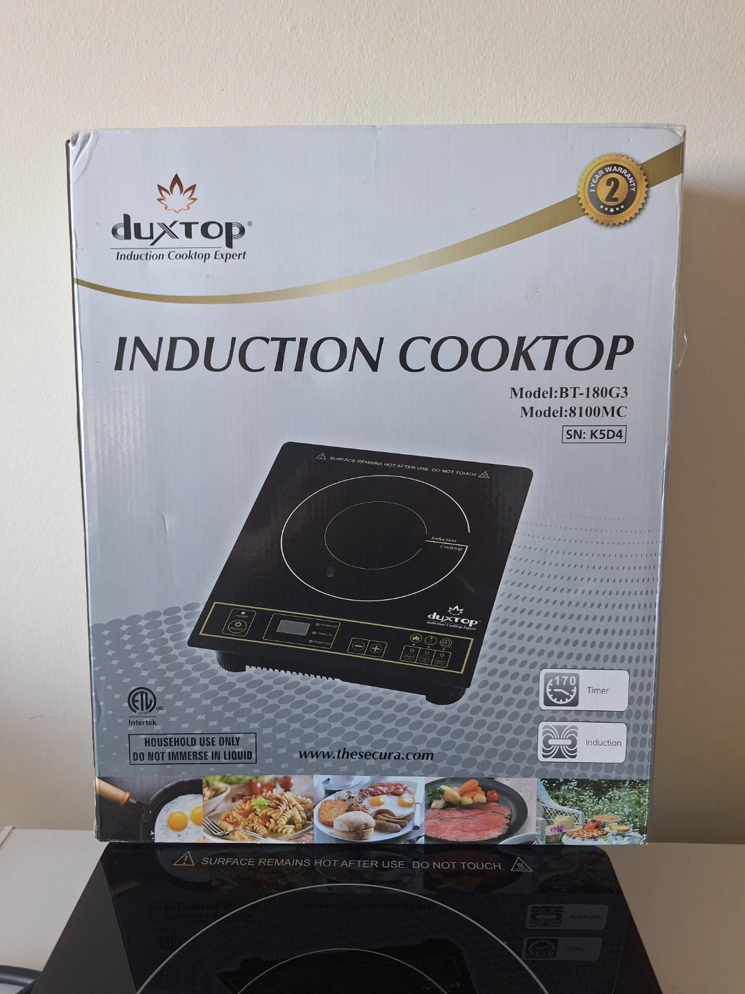 Duxtop 8100MC Portable Induction Cooktop