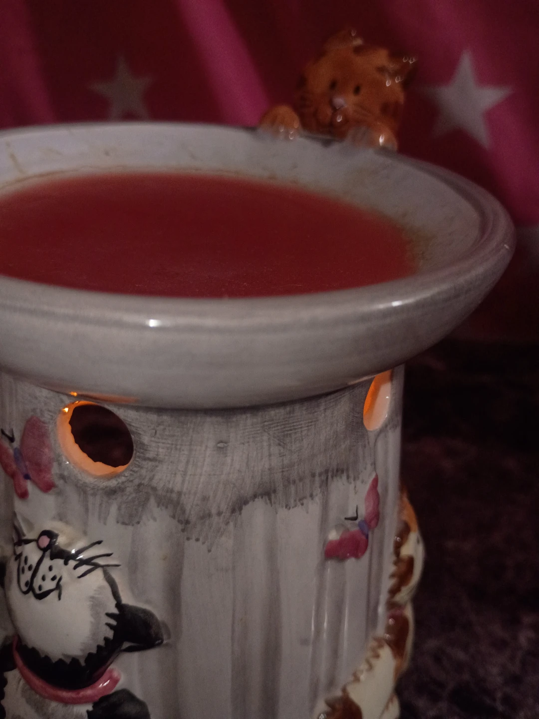 Ceramic Cat Themed Wax Warmer - photo 4