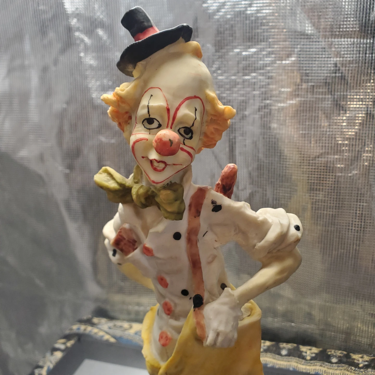 Vintage Halloween Clown Figurine - photo 2