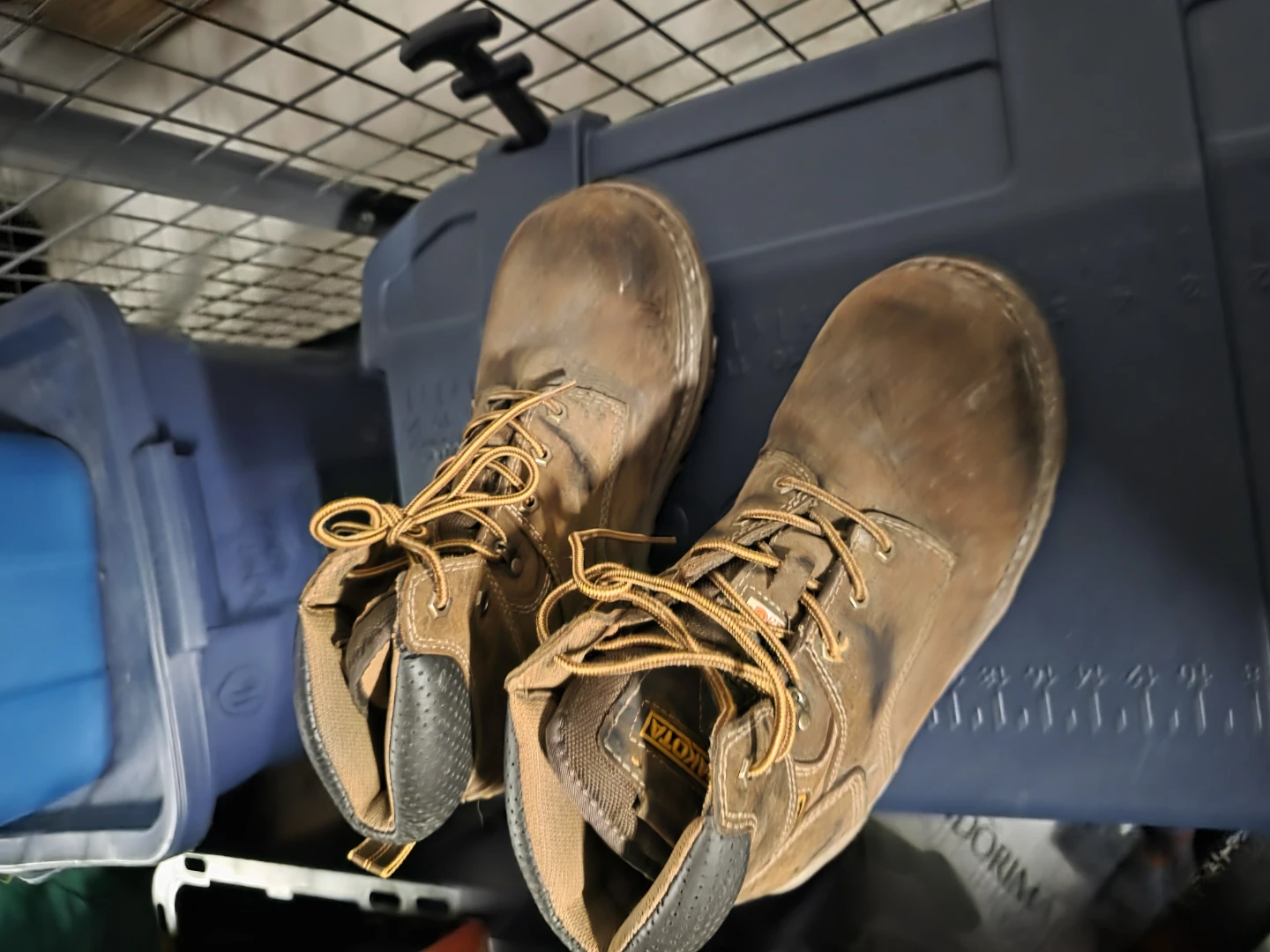 Dakota Brown Leather Work Boots