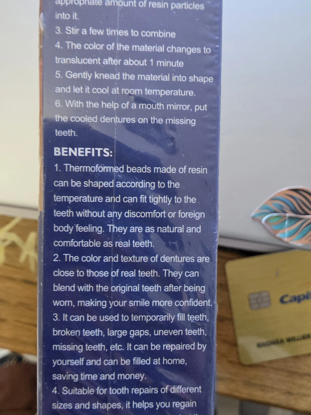 EEIHOE Temporary Dental Replacement Kit - photo 2