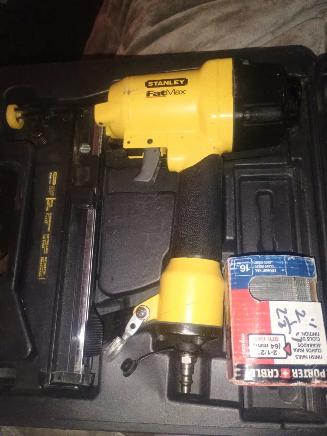 Stanley FatMax 16ga Straight Finish Nailer FMFP71927