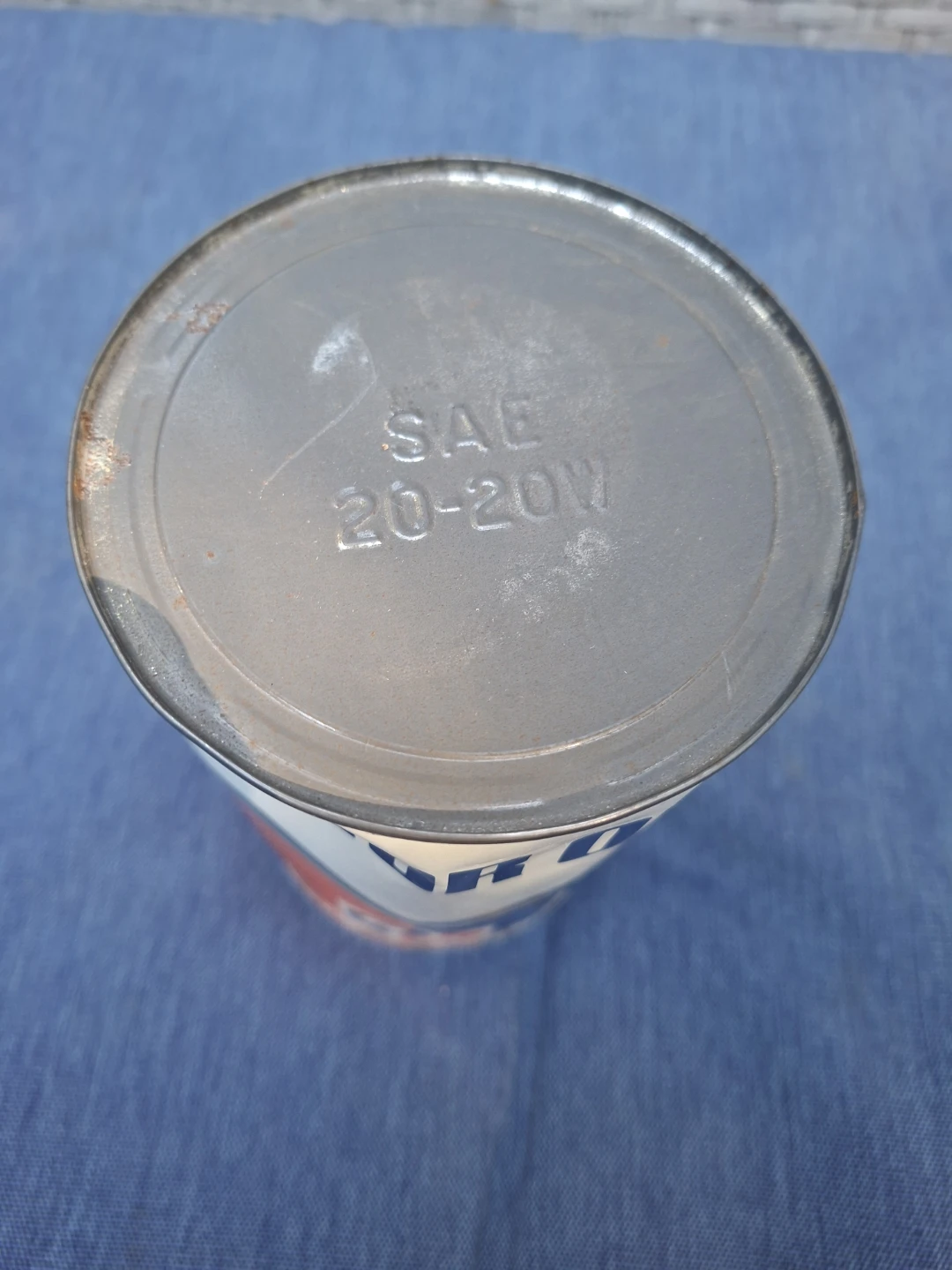 Vintage BA British American Motor Oil Can - photo 2
