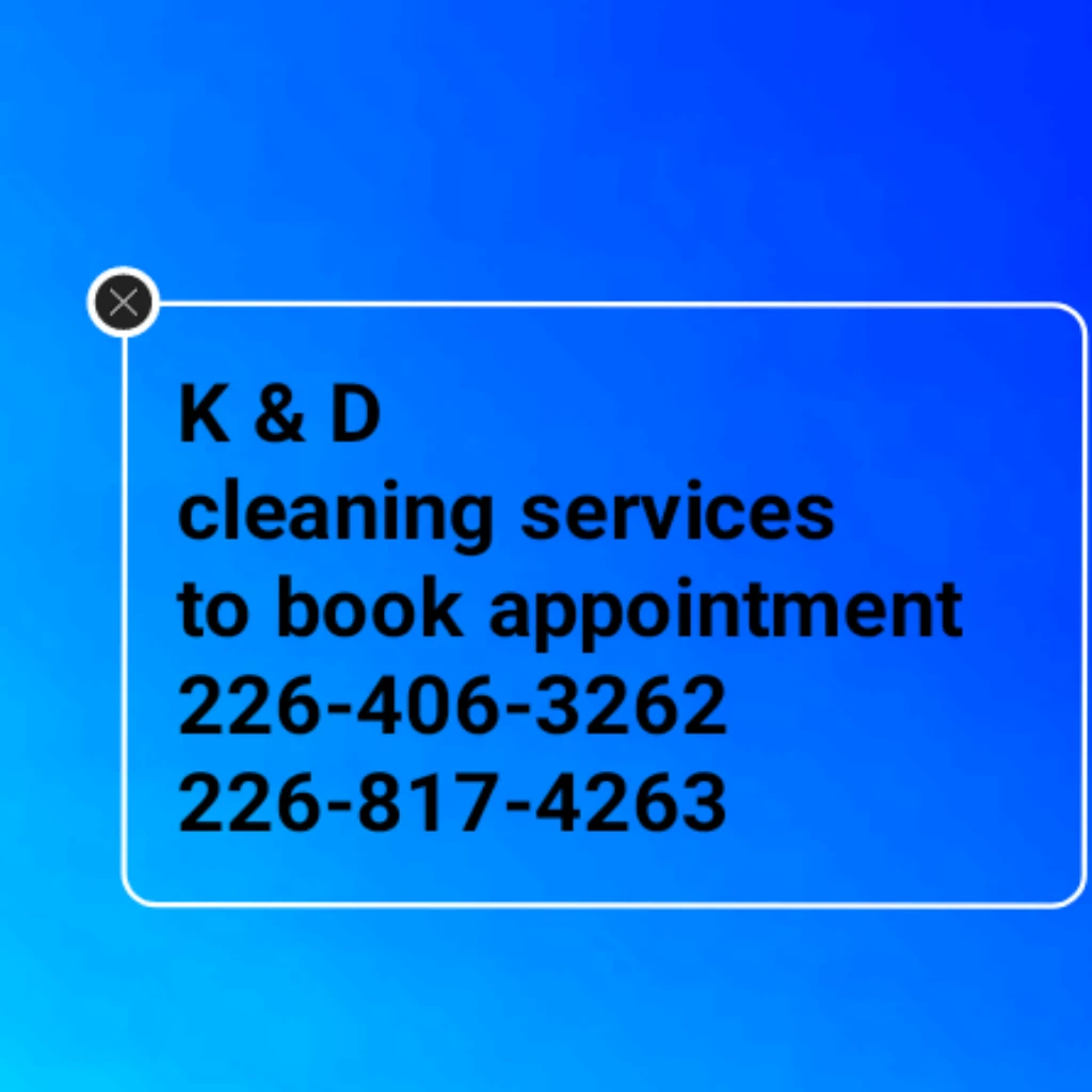 k & D cleaning services - photo 2