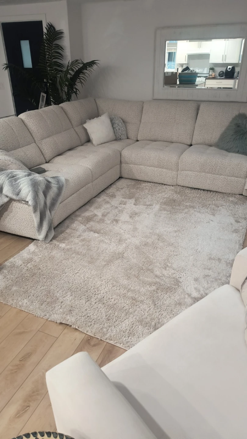 Safavieh August Shag 6' x 9' Area Rug – Beige - photo 4