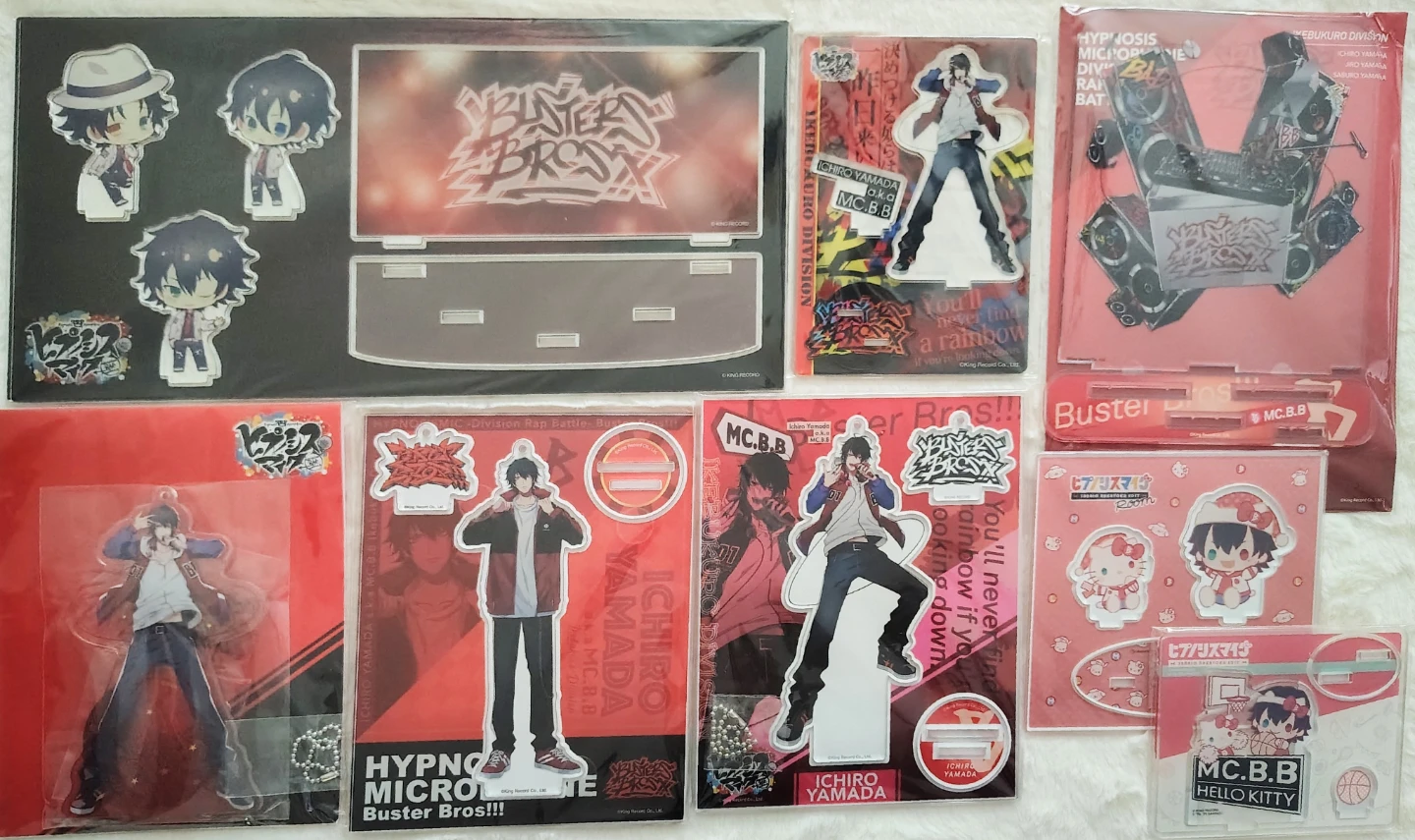 ALL Hypmic Ichiro Yamada Standee Buster Bros. Hypnosis Mic