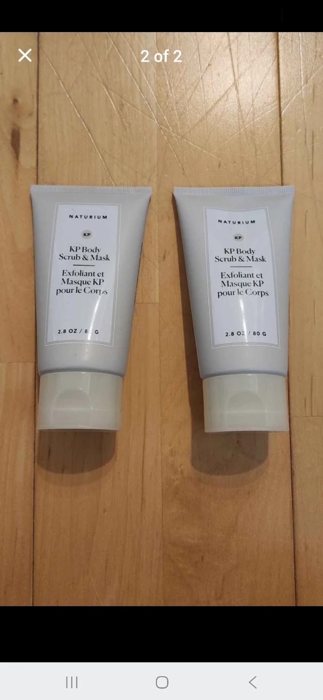 Naturium KP Body Scrub & Mask Samples - photo 2
