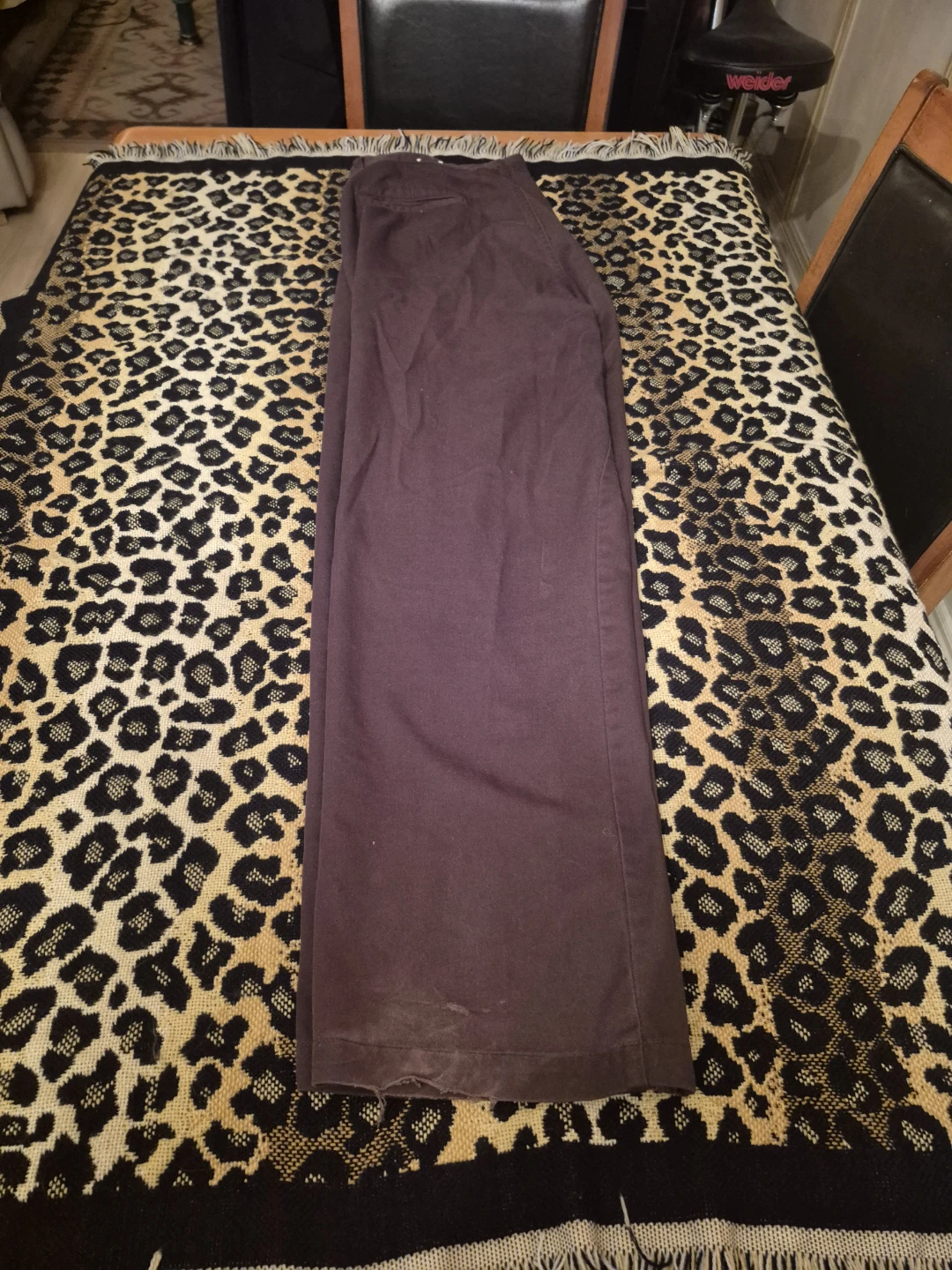 Hierarchy brand casual pants in a dark brown color. Size 36x32. - photo 2