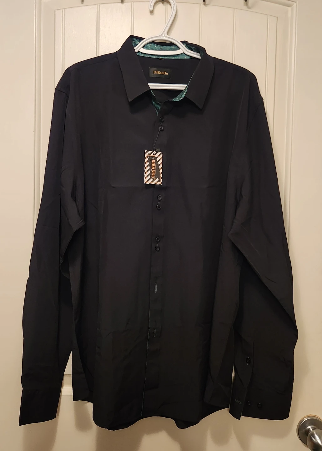 DiBanGu black dress shirt 🏈