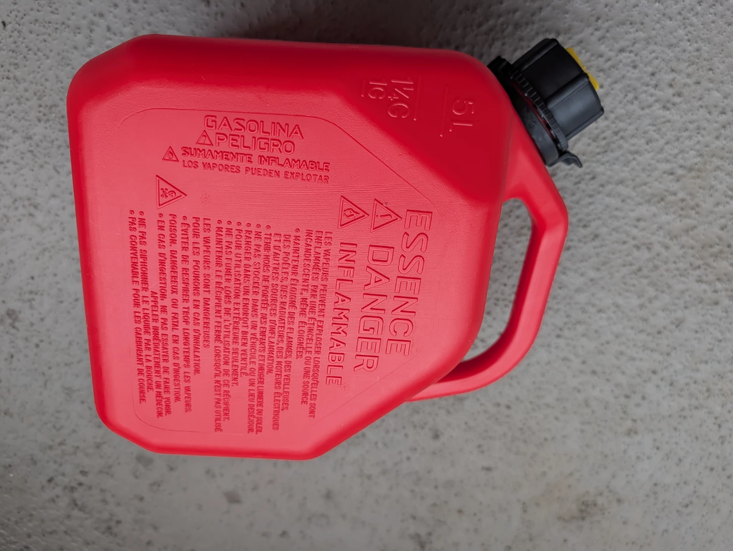 Scepter 5L Self-Venting Gasoline Container - photo 2
