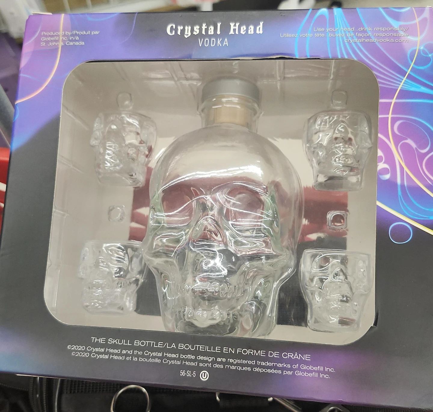 Crystal Head Vodka Set with 4 Skull Shot Glasses - photo 2