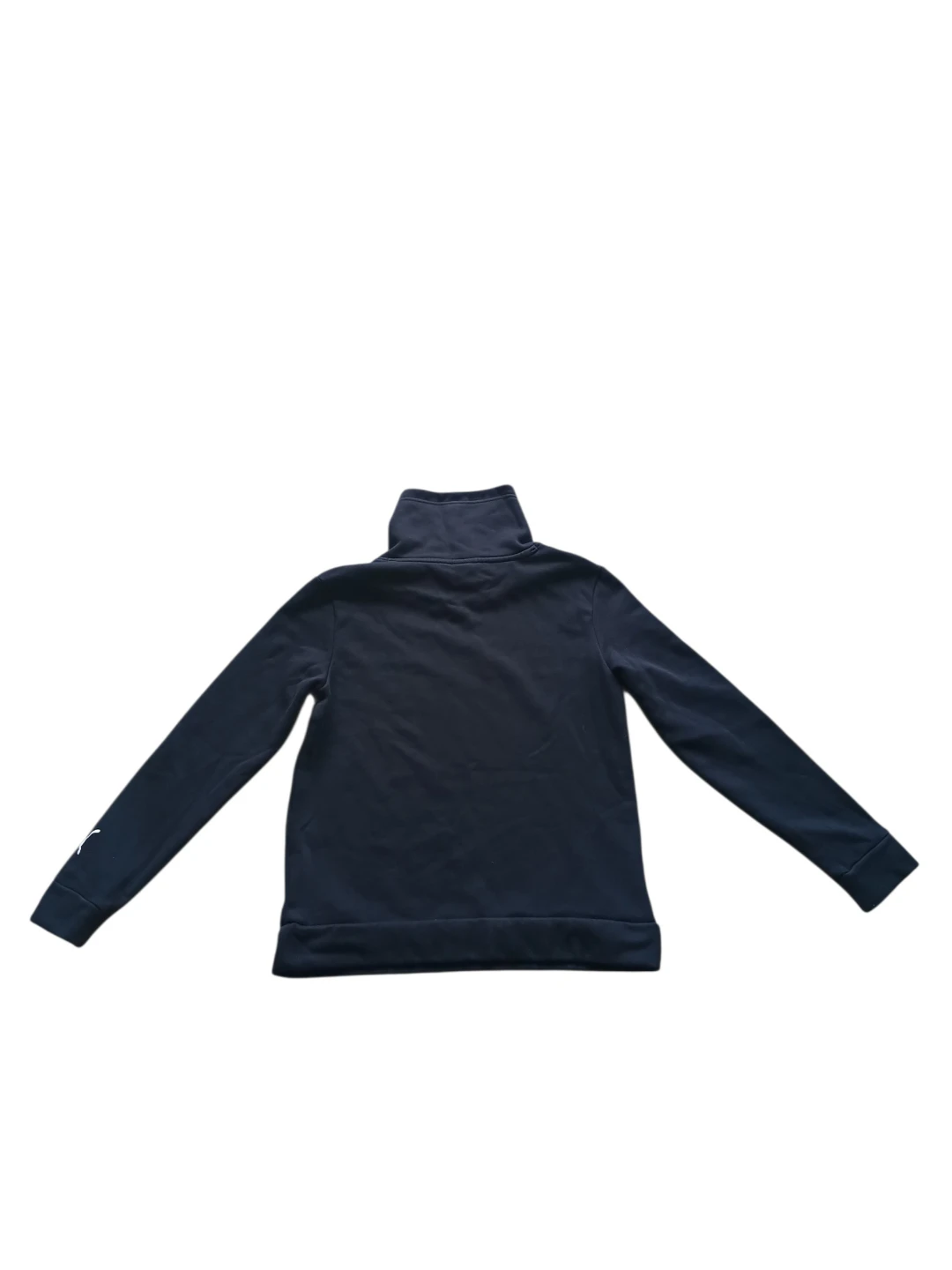 PUMA Women’s French Terry Cowl Neck Pullover Sweatshirt Black - photo 3