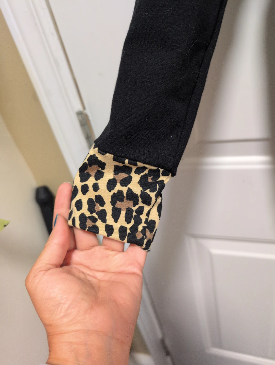 Chaton Doux Leopard Print Hoodie - photo 3