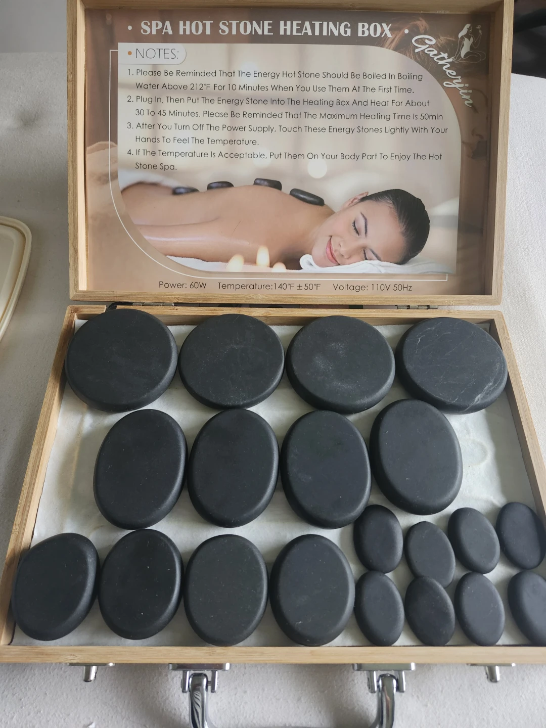 Gatherjin Spa Hot Stone Heating Box - photo 2